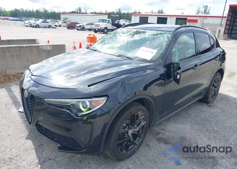 2019 Alfa Romeo Stelvio Ti Awd из США, поврежденный, VIN ZASPAKBN3K7C68865